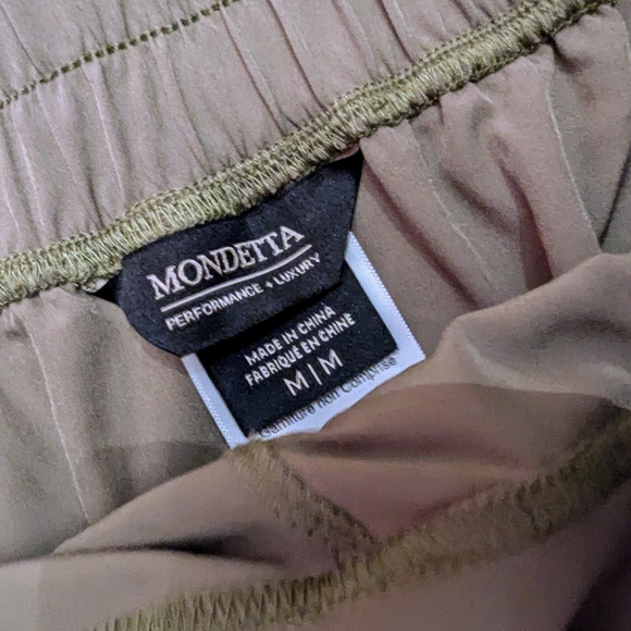 MONDETTA 3 piece track suit. Green, worn once. Size Medium-Large. - Picture 6 of 10